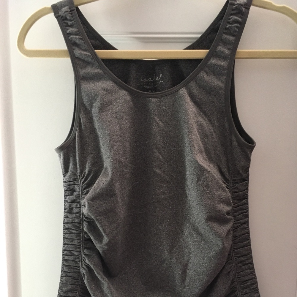 Maternity exercise tank
